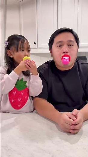 Candy prank on dad 🤣😱❤️👶🏻👧🏻✅🍭