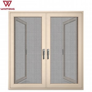 [Hot Item] Guangdong Manufacture Thermal Break Heat Insulation Aluminium French Window Casement Window Grill Design Glass Window Home Decoration