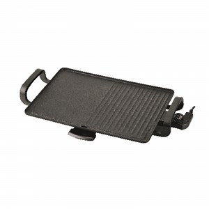 [Hot Item] Die Cast Non Stick Reversible Square Flat Pan Griddle Pan BBQ