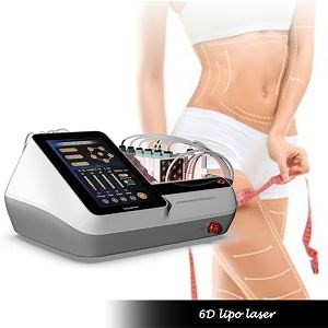 [Hot Item] Non Surgical Weight Loss 6D laser Lipo Machine Liposuction Laser Remove Fat Without Cut Without Pain Clinically Proved