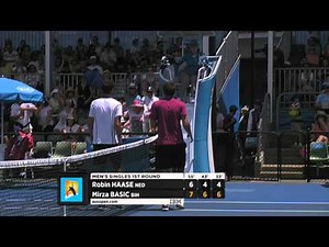 Robin Haase v Mirza Basic highlights (1R) | Australian Open 2016