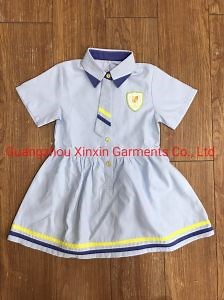 [Hot Item] New England Fashion Girl Uniform School Party Dress Factory Baby Kids Uniform Children's Apparel (U196)