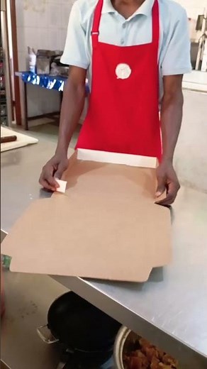 how to fold Pizza 🍕 Box #pizzabox #folding pizza box