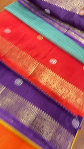 51K views · 455 reactions | Soft, smooth & stunning — the charm of Mysore Silk Saree Semi Mysore Silk Saree Tag Price @ Rs.2900/- Offer Price @ Rs.2600/- Store Buy Collections Orders On WhatsApp @ 9840306334 | Temple the Designer Studio | Facebook