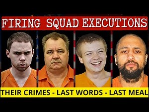 All Criminals Executed by Firing Squad in the U.S. (2025) | Death Row Documentary