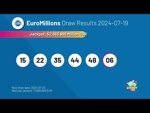 2024-07-19 EuroMillions Lottery Results & Winning Numbers
