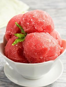 Watermelon Ice Cream {2 Ingredients}