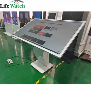 [Hot Item] Indoor Information K Type LCD Touch Kiosk Display Screen Monitor with Customized Enclosure Color