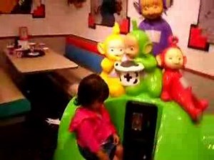 BABY EMMA AT CHUCK E CHEESE