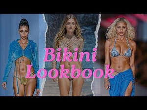 [4K] AI Art Lookbook Bikini Model Runway Shows
