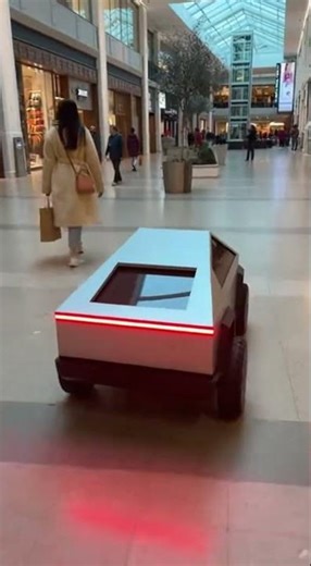 Tesla made a CYBER-STROLLER?! 👶⚡️ #shorts #tesla #cybertruck #elonmusk