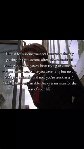 Prounouns changing to he/him to was/were the next year 😂😂😂 #transman #dysphoric #transmed #pooner #pooncel