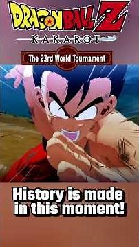 Teen Goku vs Piccolo Jr – Cinematic Finish! | Dragon Ball Z Kakarot