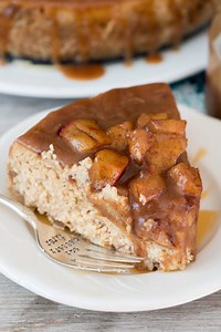 Caramel Apple Cheesecake Recipe - Crazy for Crust