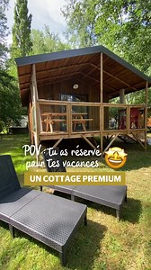 7.1K views · 100 reactions | Profiter des avantages du camping ☀️ Sans faire l’impasse sur son confort ? C’est possible désormais 朗 Plus d’espace pour toute la famille, on vous amène visiter ce cottage premium ! Tous nos hébergements vous attendent sur notre site (accessible sur notre page)  #camping #campinglife #vacancesenfrance | Campings Dordogne-Périgord | Facebook