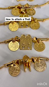 17 reactions | ThiruMangalyam designs in gold plating. Thali set and...