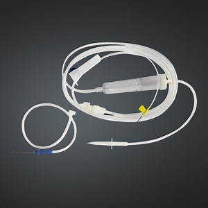 [Hot Item] High Quality Disposable Infusion Set with Needle Injection Port Blood Transfusion Set