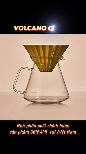 #cafedekona #origamidripper #volcano #freepour | Volcano Coffee Company
