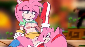 Amy Rose x Rose [Animated Loop]