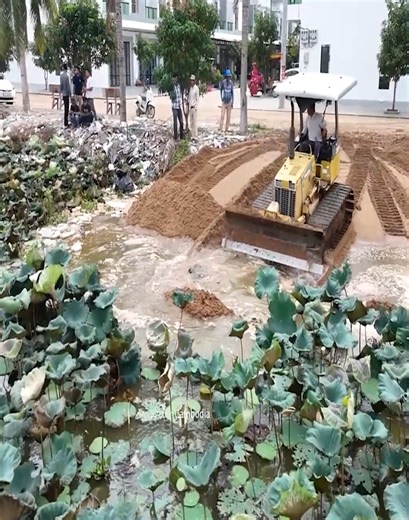 Never Seen Project Bulldozer Pushing Sand Delete Many Trash #Bushcraft #SurvivalSkills #WildernessLiving #OutdoorSurvival #PrimitiveSkills #WildernessSkills #SurvivalGear | Paraíso