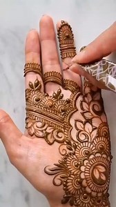 7.9K views · 69 reactions | Full Front Hand Mehndi Design #Henna | How To Make | Facebook