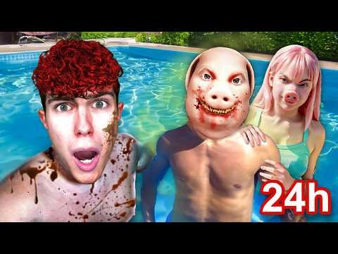 24 STUNDEN im POOL CHALLENGE mit JOHN PORK !!!