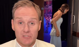 Dan Walker jokes he has to 'desert' Myleene Klass amid tribunal