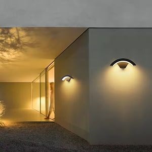 [Hot Item] Modern LED Moon Wall Lamp for Stylish Corridor Lighting