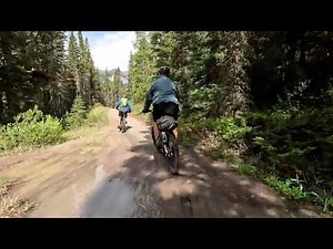 Bicycling the Goat Creek Trail, Kananaskis to Banff Alberta, Canada