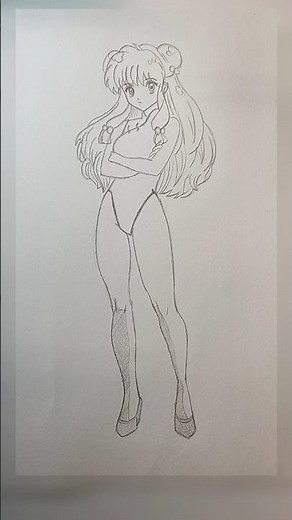 ¡Dibujo Rápido de Shampoo 🎨✨ | Ranma 1/2 Fan Art