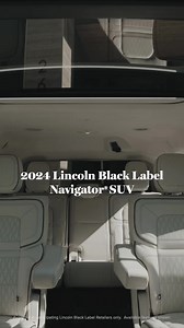 Calm. Confident. Commanding. The 2024 Navigator SUV. | Lincoln