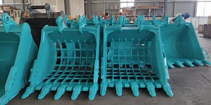 [Hot Item] Excavator Attachments Bucket Dry&Wet Quality Excavator Screening Bucket