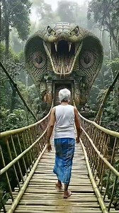 I Built a Secret Bamboo Palace | Beautiful Handmade Bamboo Craft 🎋 #bamboohouse​ #short​ #shortvideo