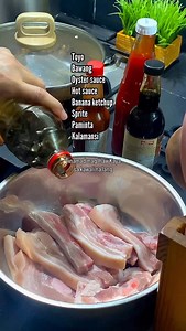 3K reactions · 979 shares | No uling No problem  Ingredients: Liempo Bawang Sprite Toyo Oyster sauce Ketchup Hot sauce ( optional ) Paminta Kalamansi juice #food #foodie #yummy | Cooking Ina atbp | Facebook