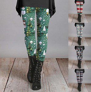 SNOWSONG Christmas Leggings for Women, Plus Size Leggings Women High Waisted Workout Pants Tummy Santa Print Holiday Legging Tights, Womens Leggings, Tummy Control Leggings Hot Pink 3XL - Walmart.com