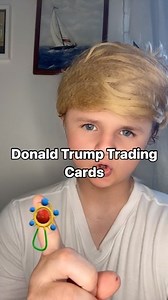 Donald Trump Creates Trading Cards #donaldtrump #tradingcards #preschoolapprentice #baseballcards #sketch #skit #reels | Noah Ryan Comedy