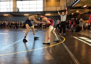 Absolute filth from Mason Mills. #HailWV | WVU Wrestling