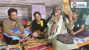 অনশন মঞ্চে মৌসুমি ভৌমিক | Channel Hindustan