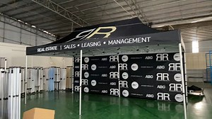 [Hot Item] Exhibition Booth Hex Frame Aluminum Exhibition Tent Manufacturer China Steel Custom Branded Outdoor 10X10 Pop up Tent