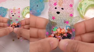 DUCKBOXX XX DIY Resin Jewelry Making Kits for Kids (Cake)
