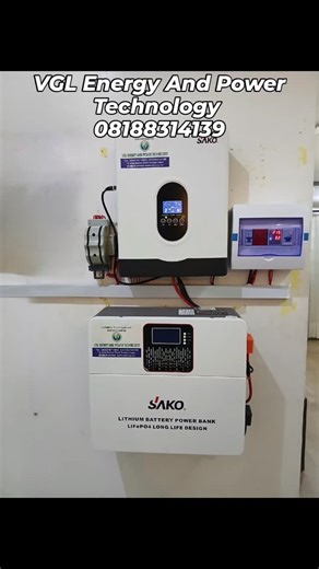3KVA SOLAR WITH 2.5kwh LITHIUM-ION BATTERY FOR JUST 1.9M MATERIALS SPECIFICATIONS: ~3KVA Pure Sine wave Inverter ~2.5kwh Lithium battery ~1.2kwp of mono solar panel ~100A Changeover bypass switch ~System Protective Devices ~Solar PV Cable ~Free delivery and installations within Lagos ~Payment on delivery within Lagos ~Battery comes with a 5-year warranty and over 10 years of lifespan ~Inverter comes with 1 years warranty COST: ~With Solar is 1.9M ~Without Solar is 1.3M AMOUNT OF ENERGY PRODUCED 