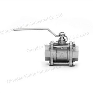 [Hot Item] Stainless Steel Floating Ball Valve NPT Bsp G ISO7-1 228-1threaded