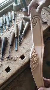 1.5K views | Ornate Wood Carving For Wooden Leg | ManMade | Facebook