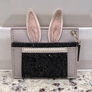 Kate Spade Rabbit in the Hat Card Holder EUC