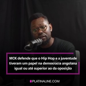 2.8K views · 183 reactions | O rapper angolano MCK destacou...
