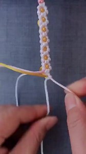 2.5K views · 25 reactions |  Discover this delightful tutorial for a Garden Tulip bracelet, symbolizing everlasting affection and compassion. It's absolutely adorable!  Perfect for those who love crafting and creating their own handmade jewelry. Follow along to make your own lovely piece. #stringbracelets #craftingfun #diyinspiration #handmadejewelry | Diy Concept | Facebook