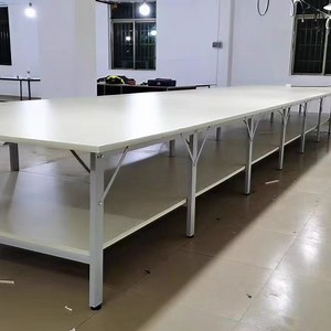 [Hot Item] Versatile Heavy Duty Garment Fabric Cutting Table with Adjustable Height for Tailoring