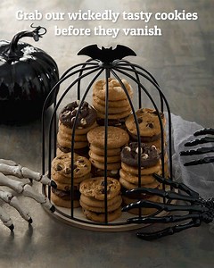 Bite into the season with our fall-themed and spooky Halloween cookie crates! 🍁👻 Enjoy 25% OFF w/ code SOCIAL25. | Mrs. Fields