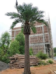 [Hot Item] Garden Plastic Outdoor Artificial Palm Tree for Garden Decoration