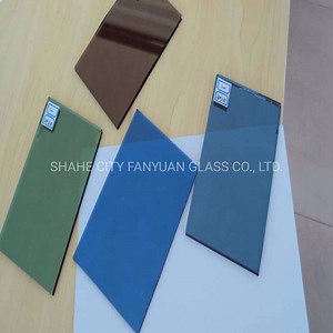 [Hot Item] Dark Blue, Ford Blue, Lake Blue Tinted Float Glass with Factory Wholesale Price